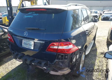 2015 Mercedes-Benz Ml 350 из США, поврежденный, VIN 4JGDA5JB2FA512028